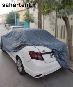 چادر ماشین سایانا ضد خش چادر-ماشین-سایانا-ضد-خش-کاور-خودرو-نمای-عقب